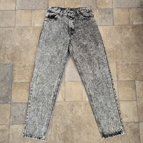 Men's Levi Strauss 550 Jeans Vintage Black Tab Acid Wash Distressed 30x30 - Picture 2 of 15